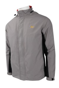 J758 tailor-made windbreaker jacket Group order windbreaker jacket style waterproof inner collar color zipper tube color design wind jacket manufacturer